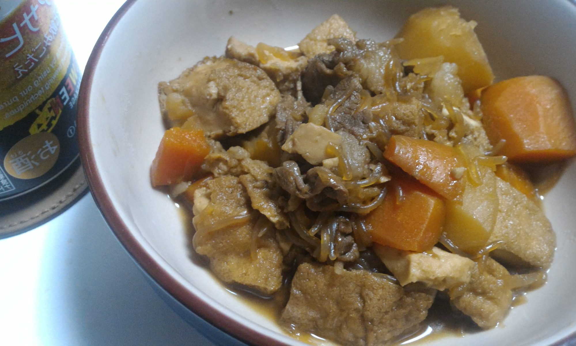 肉じゃがとビール